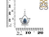 Labradorite Lotus Pendant LBD-RDEP-877.