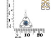 Labradorite Triangle Pendant LBD-RDEP-878.