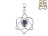 Labradorite Triquetra Heart Knot Pendant LBD-RDEP-880.