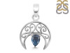 Labradorite Crescent Moon Pendant LBD-RDEP-890.