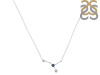 cancer Zodiac Star Constellation Labradorite & White Topaz Necklace LBD-RDN-486.