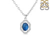 Labradorite & White Topaz Necklace With Slider Lock LBD-RDN-78.