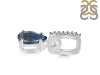 Labradorite & White Topaz Pendant LBD-RDP-550-CZ-LOOP.