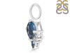 Labradorite & White Topaz Pendant LBD-RDP-729.