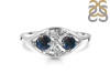 Labradorite & White Topaz Ring LBD-RDR-1557.