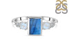 Labradorite & White Topaz Ring LBD-RDR-1762.