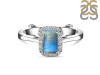 Labradorite & White Topaz Ring LBD-RDR-1787.