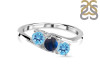 Labradorite & Blue Topaz Ring LBD-RDR-213-BTZ.