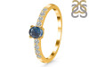 Labradorite & White Topaz Ring LBD-RDR-2538.
