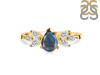 Labradorite & White Topaz Ring LBD-RDR-2556.