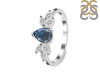 Labradorite & White Topaz Ring LBD-RDR-2556.