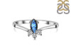 Labradorite & White Topaz Ring LBD-RDR-2590.