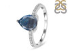 Labradorite & White Topaz Ring LBD-RDR-2860.