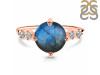 Labradorite & White Topaz Ring LBD-RDR-3193.