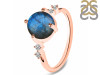 Labradorite & White Topaz Ring LBD-RDR-3193.