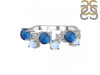 Labradorite & Moonstone & White Topaz Ring LBD-RDR-4006.