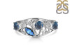 Labradorite & White Topaz Ring LBD-RDR-459.