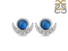 Labradorite & White Topaz Stud Earring LBD-RE-4.
