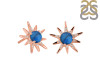 Labradorite & White Topaz Stud Earring LBD-RE-50.