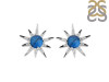 Labradorite & White Topaz Stud Earring LBD-RE-50.