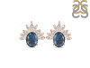 Labradorite & White Topaz Stud Earring LBD-RE-71.
