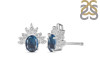 Labradorite & White Topaz Stud Earring LBD-RE-71.
