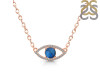 Labradorite & White Topaz Necklace LBD-RN-1.