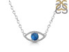 Labradorite & White Topaz Necklace LBD-RN-1.
