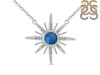Labradorite & White Topaz Necklace LBD-RN-18.