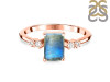 Labradorite & White Topaz Ring LBD-RR-139.