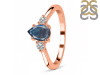 Labradorite & White Topaz Ring LBD-RR-335.