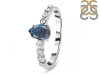 Labradorite & White Topaz Ring LBD-RR-419D.