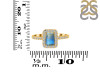 Labradorite & White Topaz Ring LBD-RR-432.