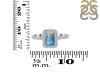 Labradorite & White Topaz Ring LBD-RR-432.