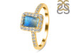 Labradorite & White Topaz Ring LBD-RR-432.