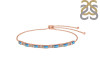 Labradorite & White Topaz Bracelet LBD-RDB-133.