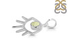Libyan Desert Glass Eye Pendant LDG-RDEP-875A.