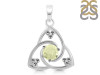 Libyan Desert Glass Triangle Pendant LDG-RDEP-878.