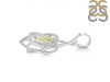 Libyan Desert Glass Triquetra Heart Knot Pendant LDG-RDEP-880.