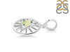 Libyan Desert Glass Illuminati Pendant LDG-RDEP-881.