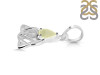 Libyan Desert Glass Triquetra Pendant LDG-RDEP-892.