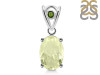 Libyan Desert Glass & Moldavite Pendant LDG-RDP-478-MLD-LOOP.