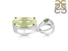 Libyan Desert Glass & Moldavite Pendant LDG-RDP-478-MLD-LOOP.