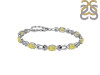 Lemon Quartz Bracelet LEM-RDB-4-A.