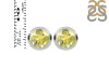 Lemon Quartz Stud Earring LEM-RDE-1433.