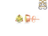 Lemon Quartz Stud Earring LEM-RDE-1567.