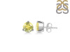 Lemon Quartz Stud Earring LEM-RDE-1567.