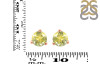 Lemon Quartz Stud Earring LEM-RDE-1568.