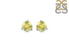 Lemon Quartz Stud Earring LEM-RDE-1568.