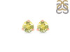 Lemon Quartz Stud Earring LEM-RDE-1569.